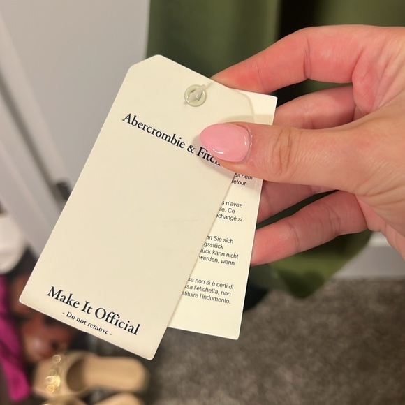 Abercrombie Satin Cowl Back Slip Midi Dress - Picture 9 of 10